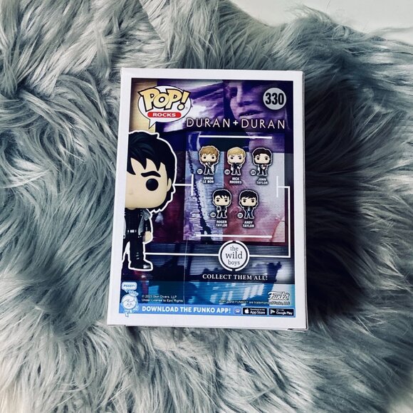 Roger Taylor Autographed Duran Duran Funko Pop! Rocks #330 JSA Certified - Picture 6 of 6